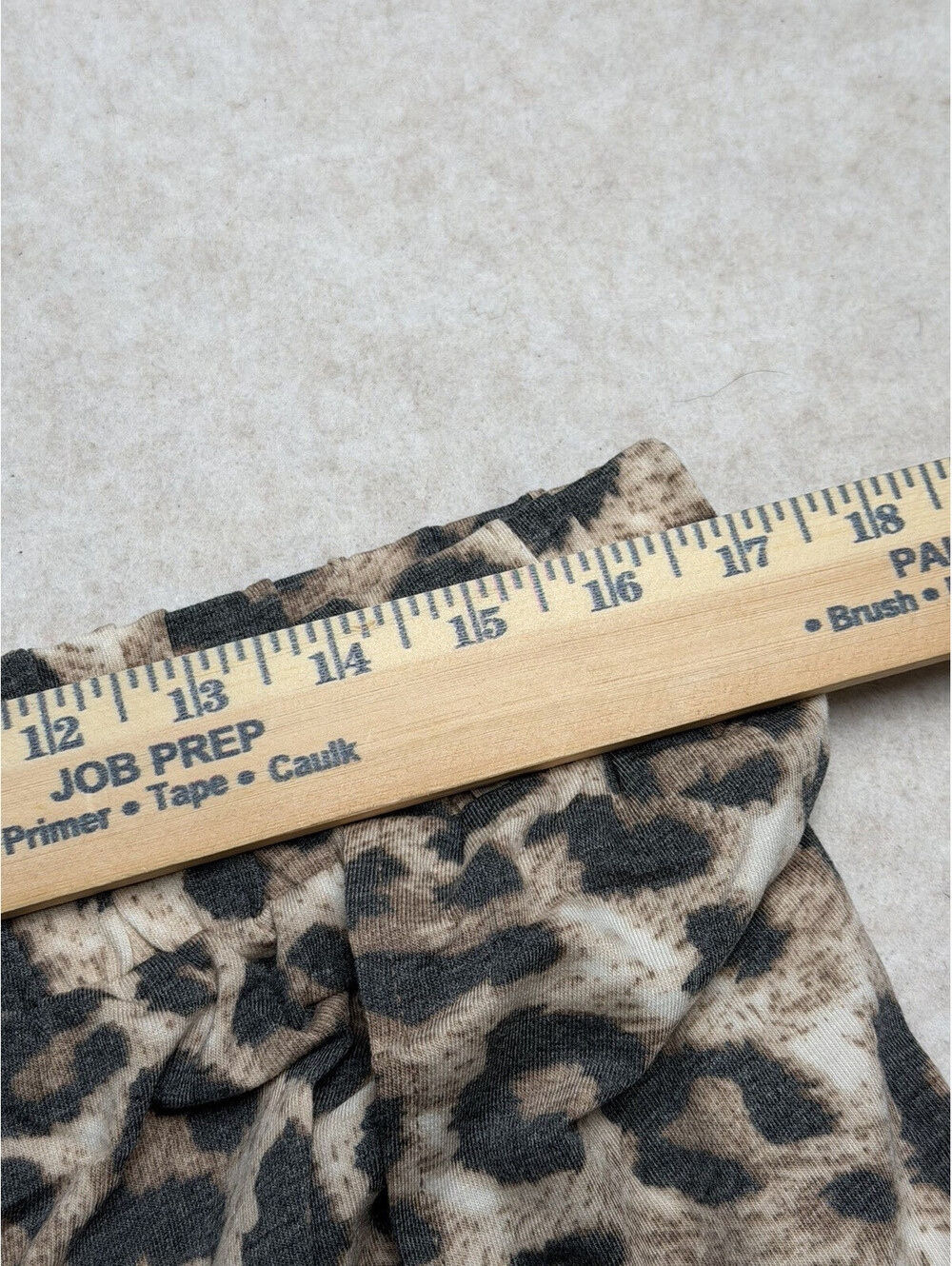 ZENANA OUTFITTERS Leopard Print Knit Harem Joggers NEW IN PACKAGE Size 1X - Picture 4 of 13